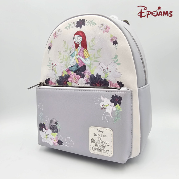 Loungefly Disney Nightmare Before Christmas Sally Floral Mini Backpack New main image 8